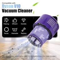 Dyson V10 SV12 Replacement Dust Bin Canister Filter | Large Capacity — view 18