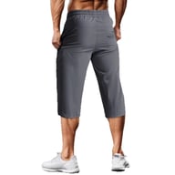 Men's Quick-Drying Capri Running Pants | Breathable Fitness — view 5