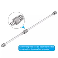 3 Pcs Airless Paint Sprayer Extension Rod 8 12 19 Extension Spray Gun Paint — view 7