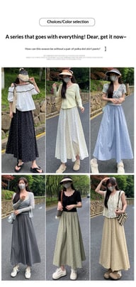 High-Waisted Draping Ice-Silk Wide-Leg Pants | Breathable Summer — view 19