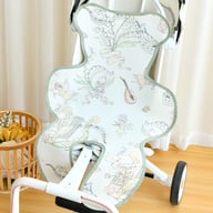 Baby Ramie Tencel Breathable Pad | Stroller & High Chair Liner — view 5