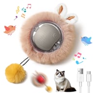 Interactive Motion Activated Cat Ball Toy with LED Lights | Captain Fam — view 8