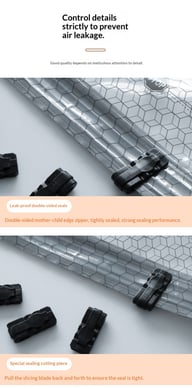 Vacuum Compression Storage Bags With An Electric Pump — view 13