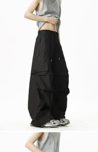 Loose-fit Casual Quick-drying Outdoor Pants | Wide-leg Cargo Style — view 14