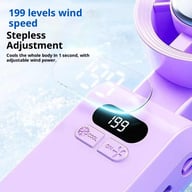 Portable Refrigeration Fan 30-Hour Battery | Neck & Desktop — view 14