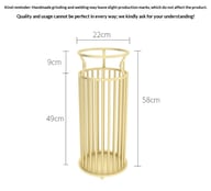 Wrought Iron Umbrella Stand | Modern Home Storage Rack Canada — view 7