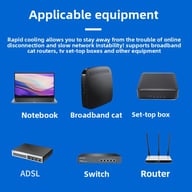 120mm Dual Cooling Fan USB PC Case | Silent Desktop Cooler — view 10