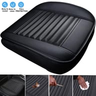 3D Car Front Seat Cover Pad | PU Leather Full Surround Cushion — view 5