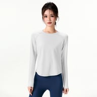 Womens Loose-Fitting Quick-Drying Sports Top — view 7