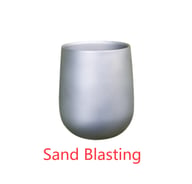 Titanium Ice-Flower Water Cup | Double-Layer Camping Tumbler — view 12