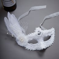 Christmas Half-Face Sexy Party Eye Mask | Masquerade Ball Costume — view 3