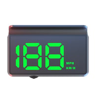 W2 HUD car GPS display with accessories USB cable film sticker