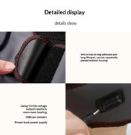 TMJ Heat Therapy Corrector | Electric Heating Pad for Jaw Pain Relief — view 14