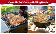 Rolling Grill Basket 304 Stainless Steel | BBQ Grilling Accessories — view 9