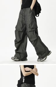 Loose-fit Casual Quick-drying Outdoor Pants | Wide-leg Cargo Style — view 7
