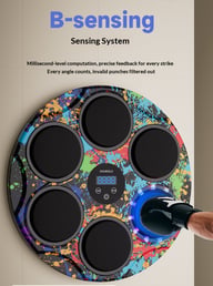 Smart Music Boxing Machine Wall Target | Home Fitness Equipment Canada — view 16