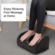 Electric Foot Massager with Heat | Shiatsu Kneading Calf Pain Relief — view 6