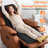 Full Body Vibration Massage Mat with Heat | 10 Motors, 9 Modes — view 5