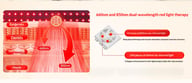 120-LED Far-Infrared Heating Massage Therapy Waist Support Belt — view 20