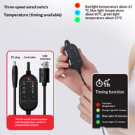 TMJ Heat Therapy Corrector | Electric Heating Pad for Jaw Pain Relief — view 6