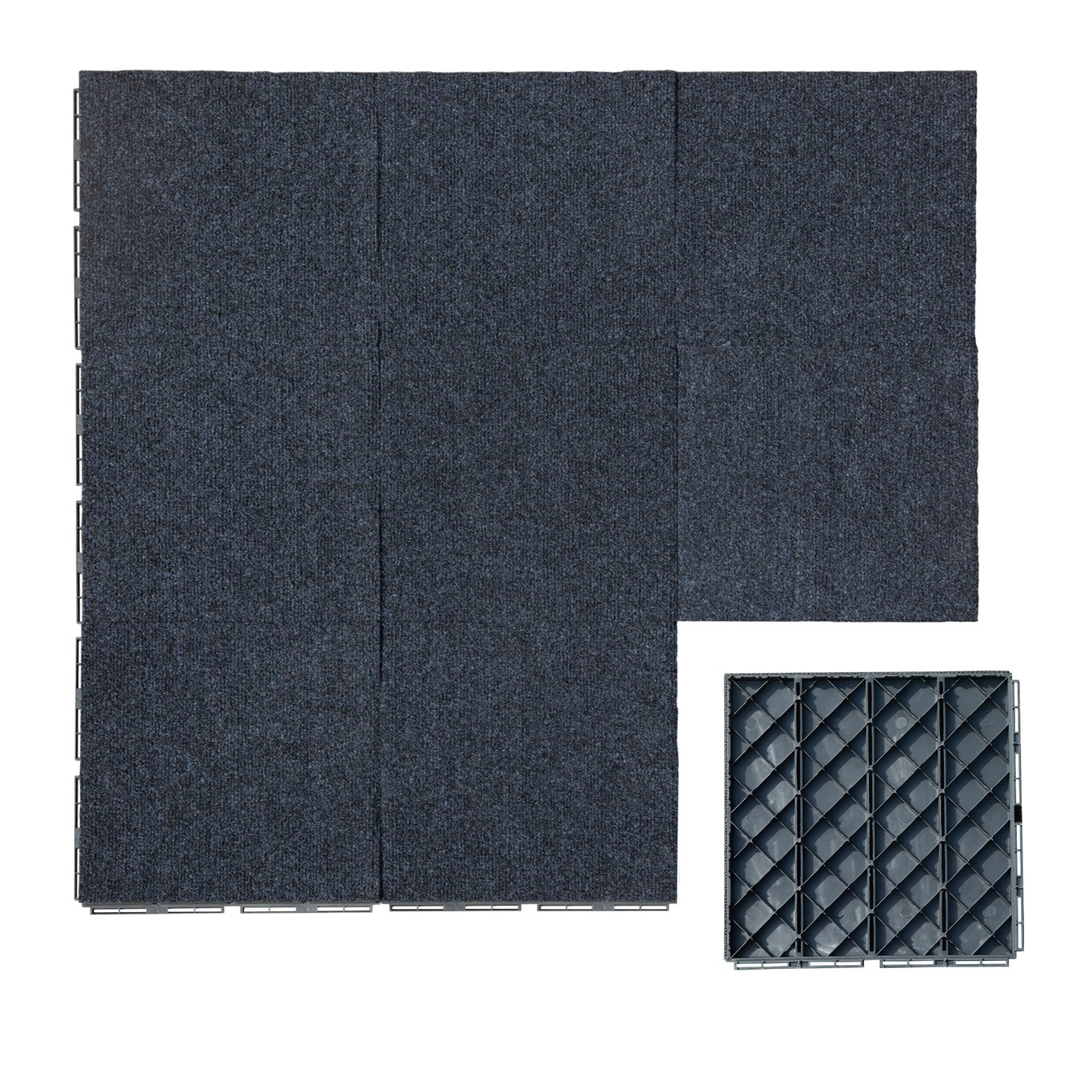 Interlocking Plastic Deck Tiles | Easy Install Outdoor Flooring CA