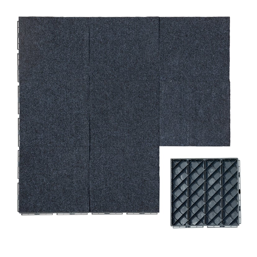 Interlocking Plastic Deck Tiles | Easy Install Outdoor Flooring CA