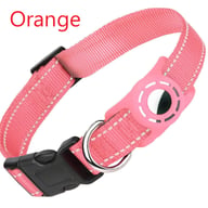 Reflective Dog Leash Collar with AirTag Holder | Anti-Lost Pet Safety — view 5
