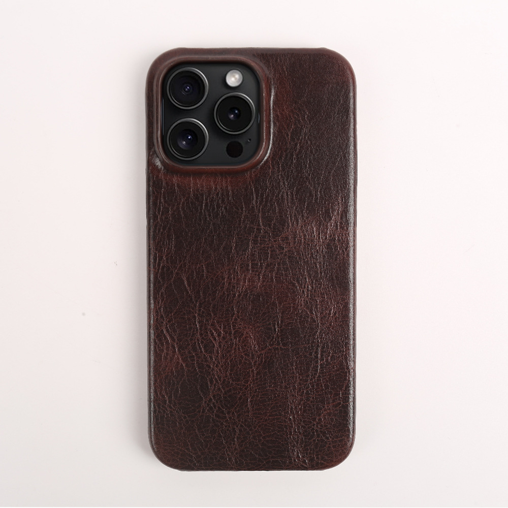 Premium Leather Drop-Resistant iPhone Case | Canadian Shipping