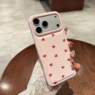 Loving-Heart Patterned Phone Case | Cute Protection for iPhone — view 1