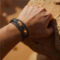 Natural Tiger Eye Stone Bracelet for Men & Women | Handmade — view 7