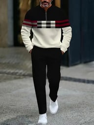Men's Casual Long-Sleeve Pants Set | Coordinated Comfort Wear Canada — view 8