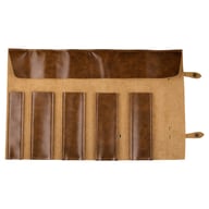 Portable Two-Tier Microfiber Leather Knife Storage Bag | Home & Kitchen — view 5