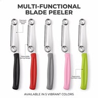 Kitchen Portable Multi-Functional 2-in-1 Peeler | Stainless Steel — view 8