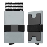 Aluminum RFID Card Case Minimalist Wallet | Mens Card Holder A008 — view 2