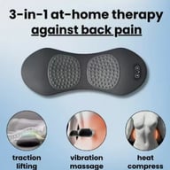 Lumbar Pillow Massage Heating Waist Pad | Pain Relief Heat Therapy — view 13