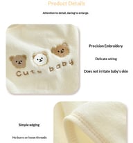 Baby Coral Fleece Hooded Cape Bath Towel Absorbent And Quick-drying — view 15