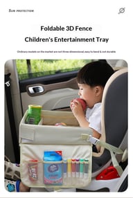 Car Baby Safety Seat Tray Child Car-mounted — view 15