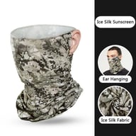 Camouflage Neck Gaiter Face Mask | Tactical Snood UPF50+ Protection — view 11