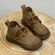 Women's Platform Round Head Ankle Boots | Comfort & Style — view 1