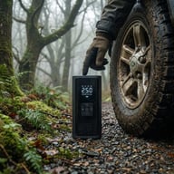 Portable Digital Tire Air Compressor | Vehicle-Mounted Inflation Tool — view 7