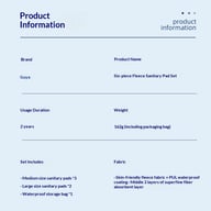 Washable Sanitary Pad Set for Hygienic Care | Reusable Pads Canada — view 7