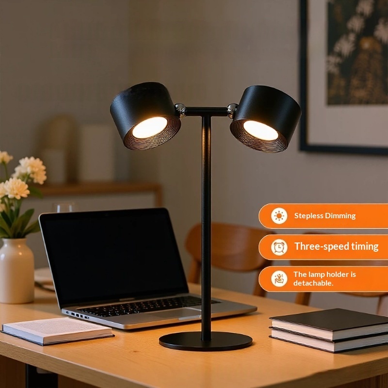 Magnetic LED Desk Lamp with Remote | Rechargeable Ambient Light