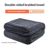 Braided Water Collecting Car Towel | 1200GSM Microfiber Drying — view 8