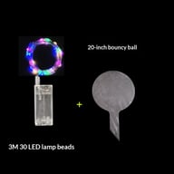 Floating LED Balloon Decorations | 20-inch Glowing Party Lights — view 14