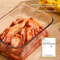 Kimchi Glass Airtight Storage Container with Exhaust Valve | Canada — view 4
