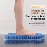 Bath Foot Scrubber Pad | Lazy Person's Magic Exfoliating Massage Tool — view 5