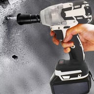 1000Nm Cordless Impact Wrench Drill Gun | 2 Battery Ratchet Driver — view 5