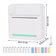 Mini Thermal Printer Bluetooth | Portable Photo Label Printing Machine — view 14
