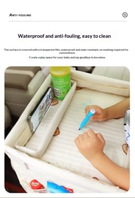 Car Baby Safety Seat Tray Child Car-mounted — view 18