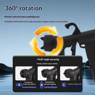 High-Pressure Electric Spray Gun for Paint | Professional Atomizing — view 7